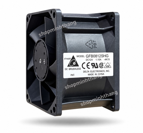 Quạt Tản Nhiệt Delta GFB0812SHG 12V 1,1A 80x80x50