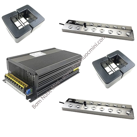 COMBO 2 Vỉ 16 Mắt + 1 Nguồn tổ ong Sài 2 Vỉ 48V + 2 phao nổi  | 2 Vỉ Phun Sương 16 Mắt + Nguồn Tổ Ong Sài 2 Vỉ 48V + 2 phao nổi
