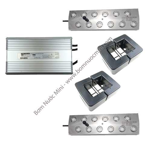 COMBO 2 Vỉ 12 Mắt + 1 Nguồn Chống Nước Sài 2 Vỉ 48V+2 Phao Nổi  | 2 Vỉ Phun Sương 12 Mắt + Nguồn Chống Nước Sài 2 Vỉ 48V + 2 Phao Nổi