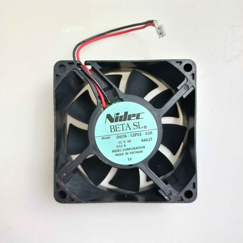 Quạt Nidec 70X70X25mm 12V | Fan 7025 12V | Quạt 7025 12V