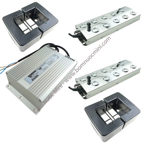 COMBO 2 Vỉ 10 Mắt + 1 Nguồn Chống Nước Sài 2 Vỉ 48V+ 2 Phao Nổi  | 2 Vỉ Phun Sương 10 Mắt + Nguồn Chống Nước Sài 2 Vỉ 48V + 2 Phao Nổi