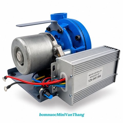 Máy Bơm Nước Không Chổi Than 12V 500W 7.000L/H Đẩy 30m