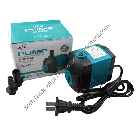 Máy Bơm Chìm 220V 800L/H 15W EB-304 EB304 GB-304 GB304 | Máy Bơm Nước 220V | Bơm Nước Máy Phun Sương 220V