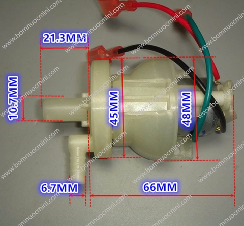 Máy Bơm Li Tâm Mini 12V 16W 3L/P