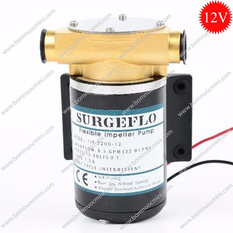 Tổng hợp các dòng máy bơm Surgerflo đang bán tại BƠM NƯỚC MINI May-bom-surgeflo-fip-3200-12v-1