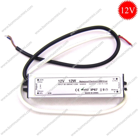 Nguồn Tổ Ong Chống Nước 12V Cấp Bảo Vệ IP67