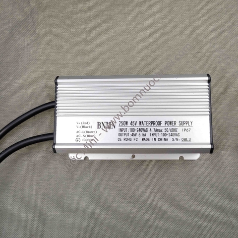 Nguồn Chống Nước 45V 250W IP67