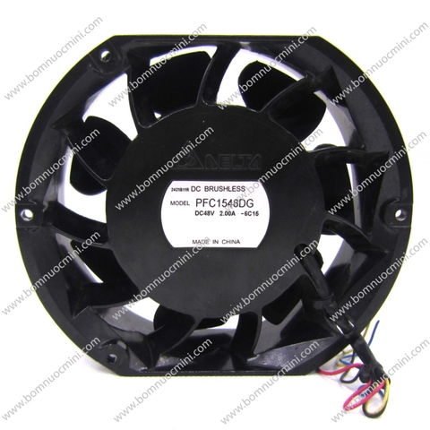 Quạt Tản Nhiệt DELTA 48V 2A PFC1548DG 172x150x50mm | Fan 17250 48V | Quạt 17250 48V