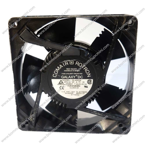 Quạt Tản Nhiệt COMAIR ROTRON 48V 0.31A GL48B0X 127x127x38 | Quạt 12038 48V | Fan 12038 48V