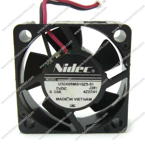 Quạt Nidec 30x30x10mm 5V | Fan 3010 5V | Quạt 3010 5V