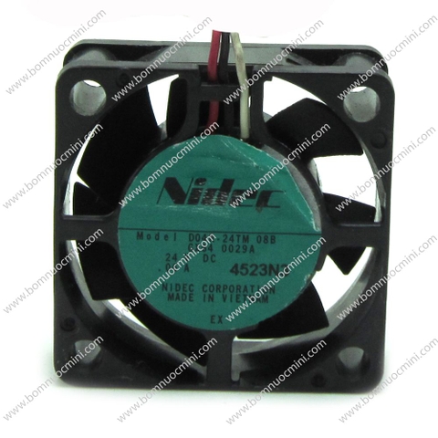 Quạt Nidec 40x40x15mm 24V | Fan 4015 24V | Quạt 4015 12V