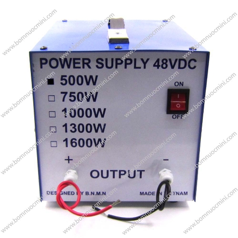 Thùng Nguồn Điện 48V 500W Sử Dụng Cho 1 Vỉ Tạo Ẩm