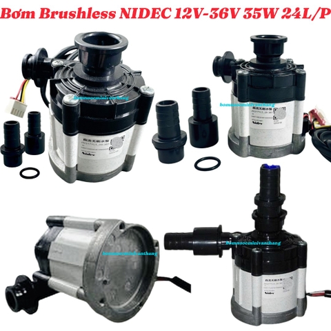 Bơm Brushless NIDEC 12V-36V 35W 24L_P
