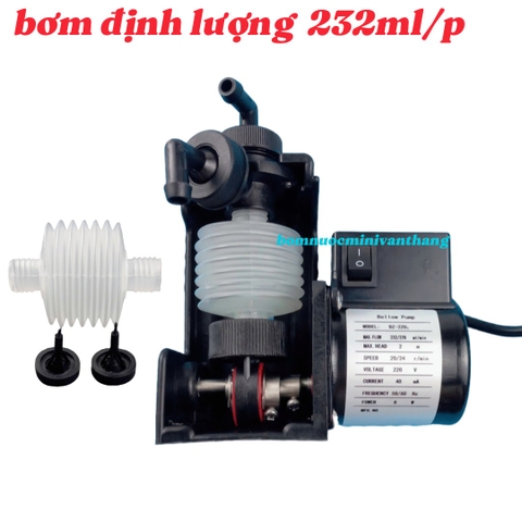 Bơm Định Lượng 220V 238ml/p Đơn | Metering pump 220V 238ml/p