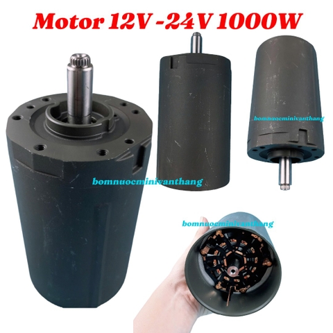 Động Cơ Không Chổi Than 12V-24V 1000W (Hàng đã qua sử dụng) (Ko bao gồm mạch)