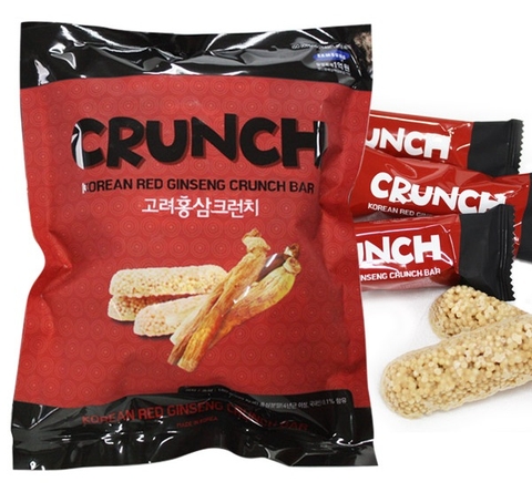 Bánh xốp giòn Hồng Sâm KOREAN RED GINSENG CRUNCH BAR,180g