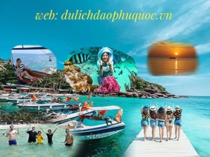 TOUR CANO 4 ĐẢO VÀ CÁP TREO HÒN THƠM PHÚ QUỐC