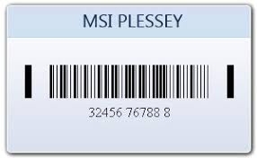 Mã vạch MSI Plessey