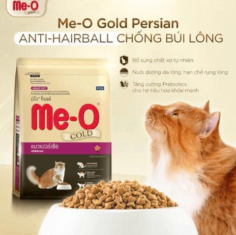 ME-O GOLD PERSIAN - THỨC ĂN CHO MÈO CHỐNG BÚI LÔNG 1.2KG