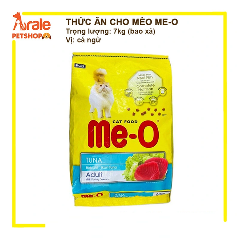 THỨC ĂN HẠT ME-O VỊ CÁ NGỪ BAO XÁ 7KG