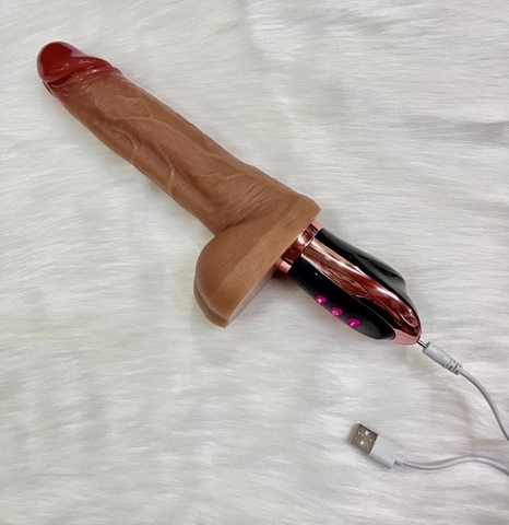 Dương vật giả rung thụt sâu dài mạnh mẽ- DV220