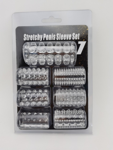 Bộ Bao Cao Su Đôn Khúc Giữa Chisa 7 Món - DZ43