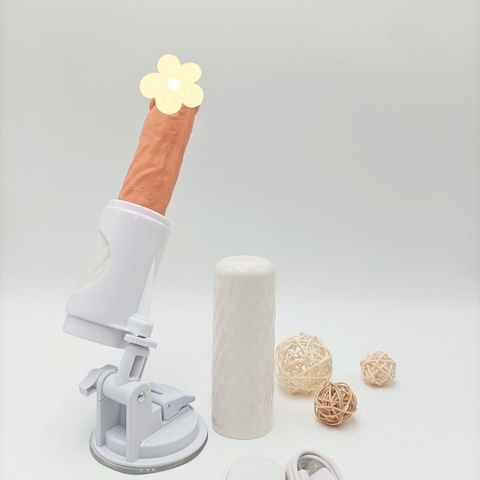 Dương Vật Giả Size Nhỏ 3x13.5cm Rung Thụt - DV261