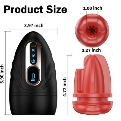 Âm đạo giả xoay kết nối app Điện Thoại - AD233