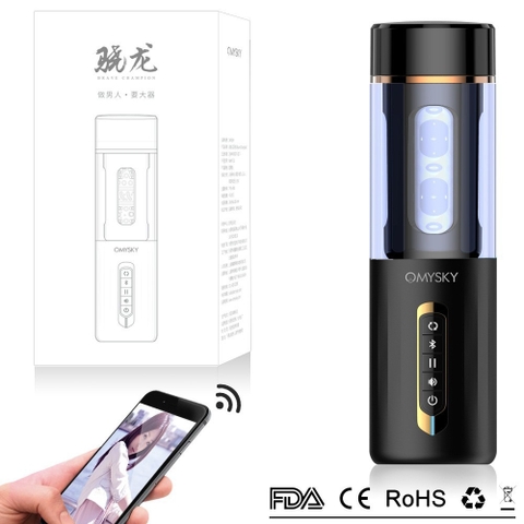 Âm đạo giả xoay kết nối app Điện Thoại - AD233