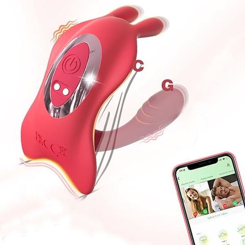 Máy Rung Điểm G đeo cho nữ xài APP đk