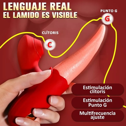 Lưỡi Rung Hút Siêu Mạnh Như Thật - MX93