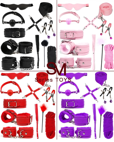 Combo bdsm 10 món màu tím - BD36