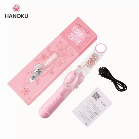 Gậy Rung Thụt Có Gai bi xoay - DV262