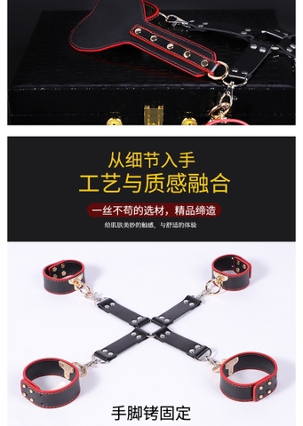 Bộ Đồ Chơi Phòng The BDSM 16 Món Kèm Vali - BD32