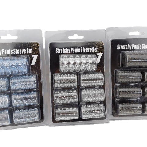 Bộ Bao Cao Su Đôn Khúc Giữa Chisa 7 Món - DZ43