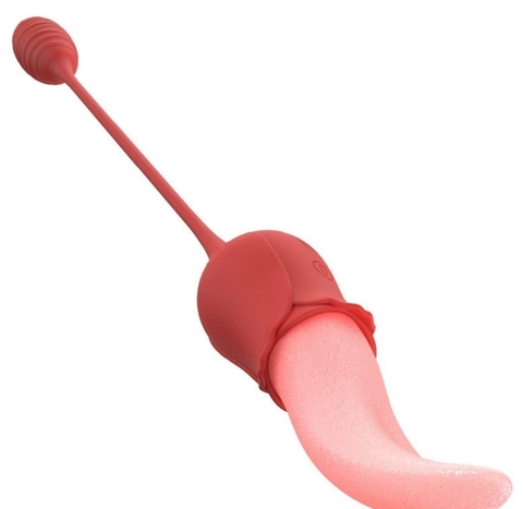 Lưỡi Rung Sextoy Kèm Trứng Rung 2in1 - MX95