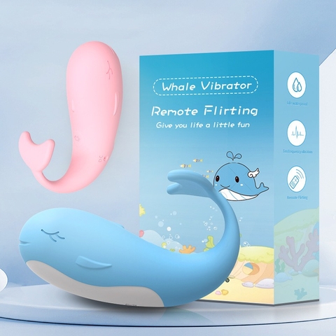 Trứng Rung đuôi cá không dây mát xa 2 điểm - TR38