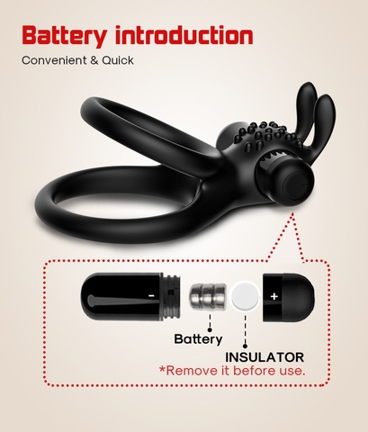 Vòng Rung đeo dương vật giá rẻ dùng pin - VR19