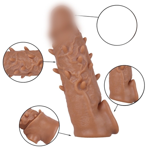 Bao Cao Su Đôn Dên To Dài 4x16cm - DZ40