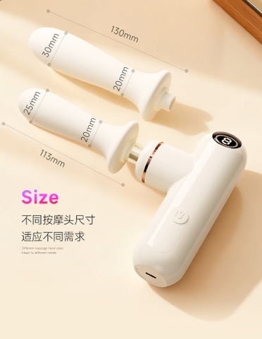 Súng mát xa sextoy nguỵ trang 2 đầu mini - DV197