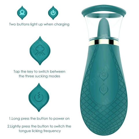 Lưỡi Liếm Tình Yêu Bú Hút Tự Động - MX105