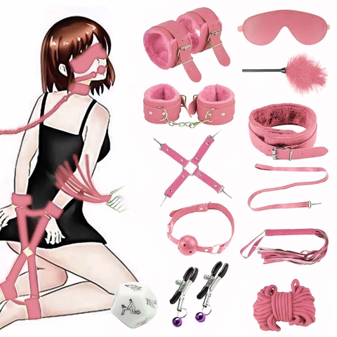 Combo BDSM 10 Món Màu Hồng - BD35