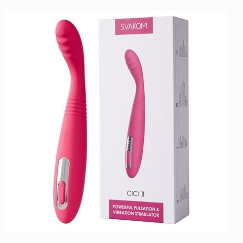 Dương Vật Giả Svakom CICI 2 Rung Thụt - DV233