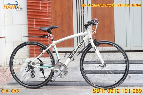 Xe đạp Touring Nhật bãi Bianchi Camaleonte Due tới từ Italia