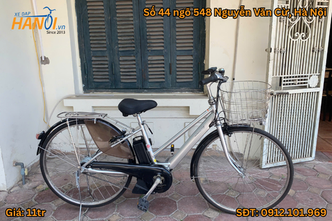 Xe đạp trợ lực Nhật bãi Yamaha Pas City