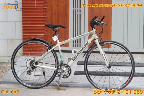 Xe đạp Touring Nhật bãi Bianchi Roma II tới từ Italia - xe ký gửi giá rẻ