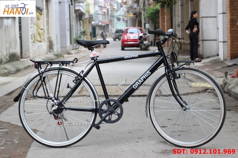 Xe đạp Touring Nhật bãi Graphis tới từ Nhật Bản