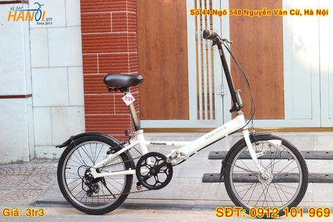 Xe đạp gấp Nhật bãi Panasonic tới từ Nhật