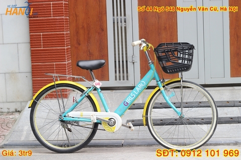 Xe đạp mini trẻ em Nhật bãi Girl Labo tới từ Nhật Bản