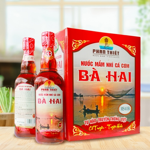 Chai Thủy Tinh Đựng Nước Mắm 500ml